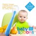 Baby Spoons BPA Free Soft Silicone Set for Feeding by Ashtonbee (5 Pack) - B016LGFLOQ